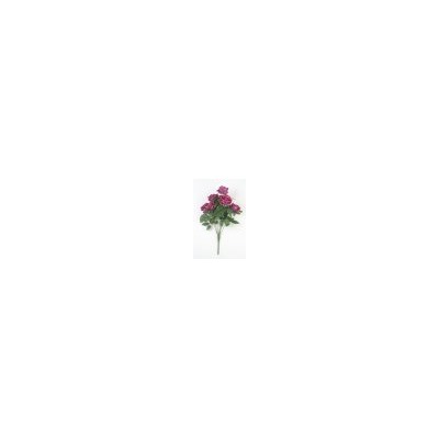 Искусственные цветы, Ветка в букете бутон розы 7 голов (1010237)