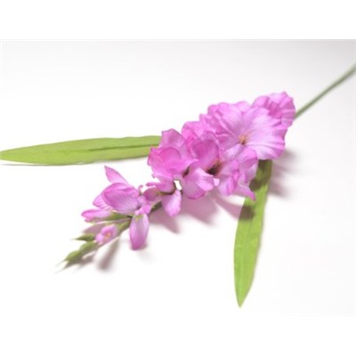Искусственные цветы, Ветка одиночная гладиолусы (1010237)