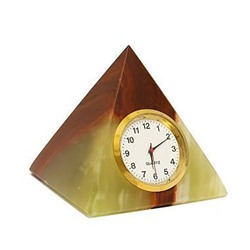 Часы Пирамида 2,5", h~6-6,5см упаковка картон оникс SH 773006