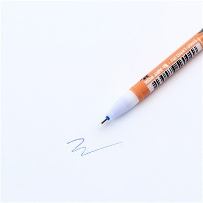 Ручка пиши стирай гелевая со стираемыми чернилами  + 9шт стержней «Шпион», синяя паста, гелевая 0,5 мм