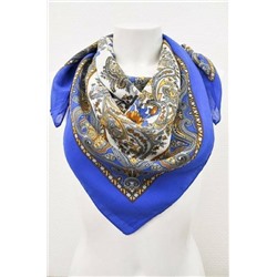Женский шейный платок шелковый с рисунком (70*70 см) 68175