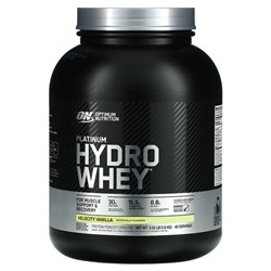 Optimum Nutrition Platinum Hydro Whey, Velocity Vanilla, 3.52 lb (1.6 kg)