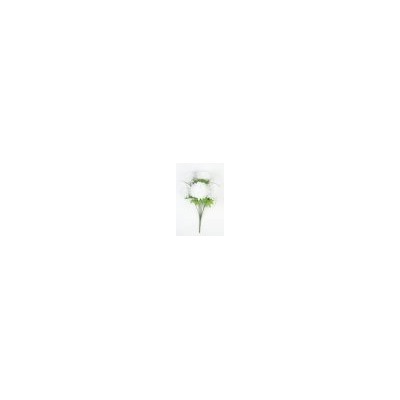 Искусственные цветы, Ветка в букете хризантема с осокой 6 голов (1010237)