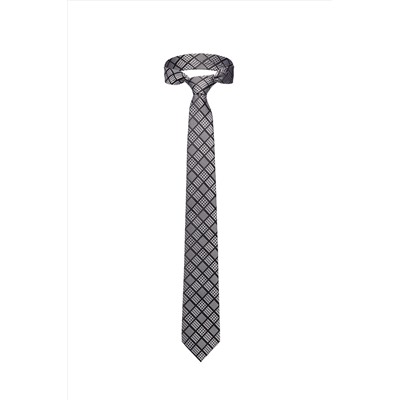 Галстук классический галстук мужской галстук в клетку в деловом стиле "Идеальный выбор" SIGNATURE #783919