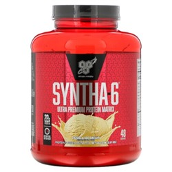 BSN Syntha-6, Ultra Premium Protein Matrix, Vanilla Ice Cream, 5 lb (2.27 kg)
