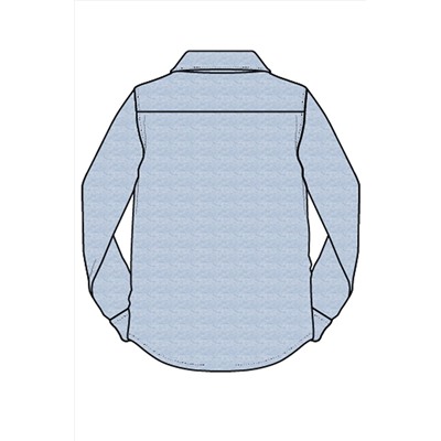 Сорочка текстильная для мальчиков (regular fit) PLAYTODAY #1027007