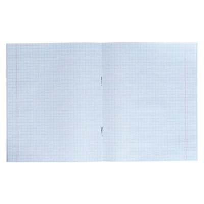 Тетрадь предметная Calligrata "MonoTone", 36 листов в клетку Геометрия, со справочным материалом, обложка мелованная бумага, блок №2, белизна 75% (серые листы)