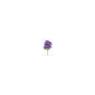 Искусственные цветы, Ветка в букете георгин 16 голов (1010237)