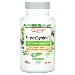 Quantum SuperLysine+, Immune Support, 180 Tablets
