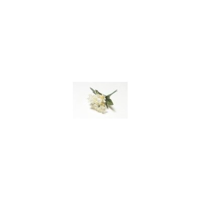Искусственные цветы, Ветка в букете пластиковая садилка кашка 5 голов (1010237) микс