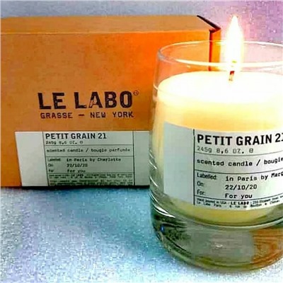 Свеча ароматическая парфюмерная Le Labo Petit Grain 21