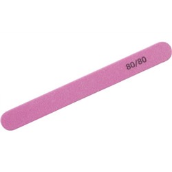 Пилочка-баф для ногтей WS-1125 Weisen розовая, 80/80, 18 см