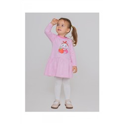 Платье интерлок "Грейс" 10037 (Розовый)
