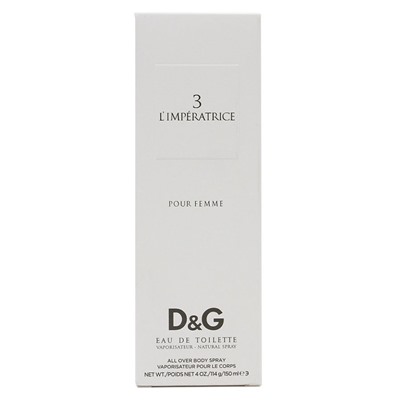 Дезодорант Dolce & Gabbana №3 L'imperatrice For Women deo 150 ml в коробке
