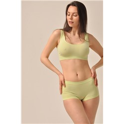 MY Трусы женские BX086 SHORTS (1/156) (spring fresh (нежно-зеленый) MY #771133