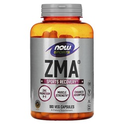 NOW Foods Sports, ZMA, Sports Recovery, 180 Veg Capsules