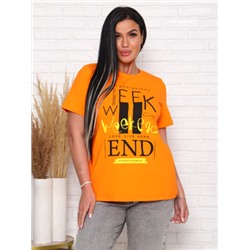 Миранда(оранжевый) футболка женская