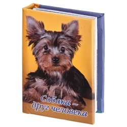 Мини-книжка магнит томик 66 "Собака - друг человека" 5х6см SH 555140