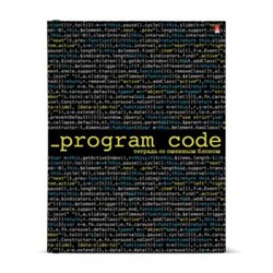 Тетрадь со сменным блоком 160л клетка на 4 кольца "PROGRAM CODE" 7-160-081/93 Альт {Россия}