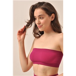 MY Топ женский BU103 TOP BANDEAU (1/50) (magenta (пурпурный) MY #788238