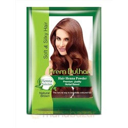 Хна для волос Прем Дульхан, 125 г, производитель Кавери; Hair Henna Prem Dulhan, 125 g, Kaveri