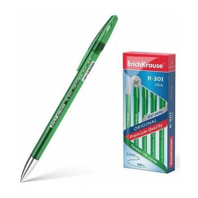 Ручка гелевая ORIGINAL 0.5мм зеленая R-301 45156 Erich Krause {Китай}