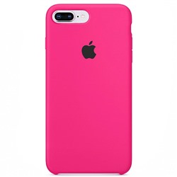 Силиконовый чехол для iPhone 7 Plus / 8 Plus неоново-розовый