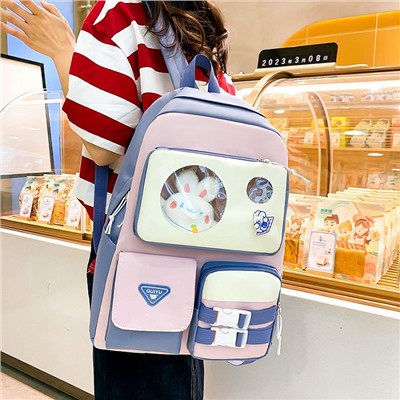 SG5030-3 фиол Комплект сумок для девочек (43х31х14)