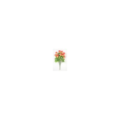 Искусственные цветы, Ветка в букете бутон роз 10 голов (1010237)