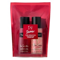 Подарочный набор спреев Victoria's Secret Pure Seduction 2 в 1