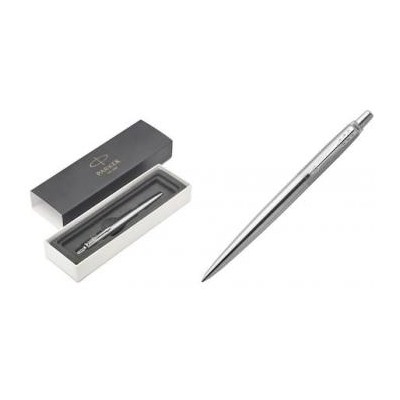 Ручка гелевая "Jotter Core" K694 (RF2020646) Stainless Steel CT M черные чернила, подарочная коробка (1854878) PARKER {Франция}
