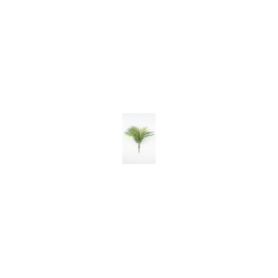 Искусственные цветы, Ветка кустовая пальма 9 веток (1010237) зеленый