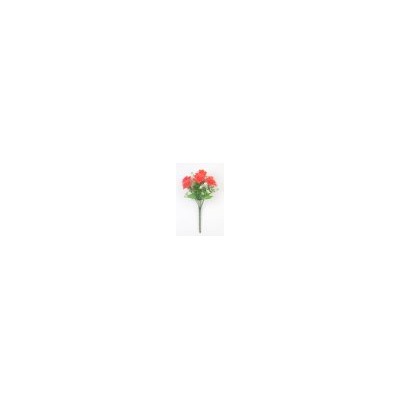 Искусственные цветы, Ветка в букете роза 7 голов пластик (1010237) микс