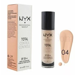 Тональный крем NYX Total Control 30ml Тон 04