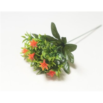 Искусственные цветы, Ветка в букете садилка лилии пластиковая 9 веток (1010237)