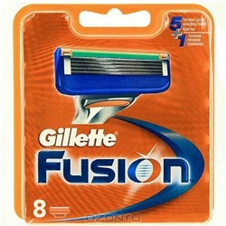 Сменные кассеты Gillette Fusion (8 шт)