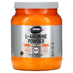NOW Foods Sports, L-Arginine Powder, 2.2 lbs (1 kg)