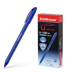 Ручка шариковая U-108 Original Stick Ultra Glide Technology синяя 1.0мм 53738 Erich Krause {Индия}