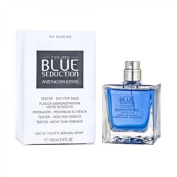 Antonio Banderas Blue Seduction For Men EDT тестер мужской