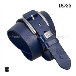 Ремень джинсовый Hugo Boss #HB01 blue