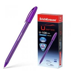 Ручка шариковая U-108 Original Stick Ultra Glide Technology фиолетовая 1.0мм 53740 Erich Krause {Индия}