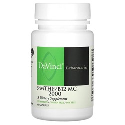 DaVinci 5-MTHF/B12 MC 2000, 60 Capsules