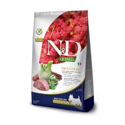 Фармина N&D Dog Quinoa Digestion ягненок и киноа для поддержки пищеварения мини, 2,5кг АГ