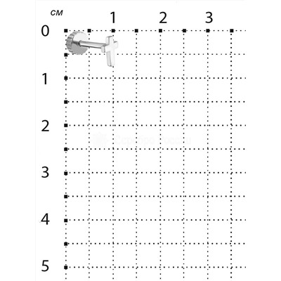 Пирсинг Крест из родированного серебра 404002-538р