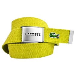 Ремень текстильный Lacoste 35Stropa-025 yellow