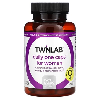 Twinlab Daily One Caps for Women, 60 Capsules