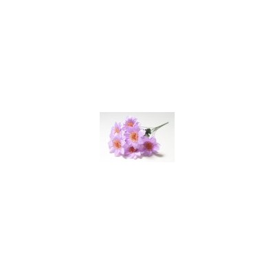 Искусственные цветы, Ветка в букете георгин атласный 6 голов (1010237) микс