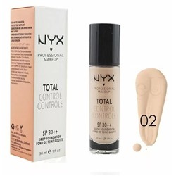 Тональный крем NYX Total Control 30ml Тон 02