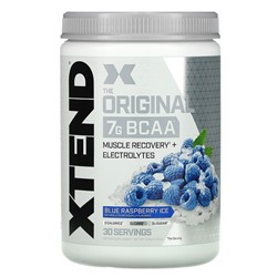 Xtend The Original 7G BCAA, Blue Raspberry Ice, 14.8 oz (420 g)