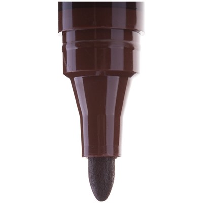Маркер перманентный 3.0 мм, Crown Multi Marker, коричневый